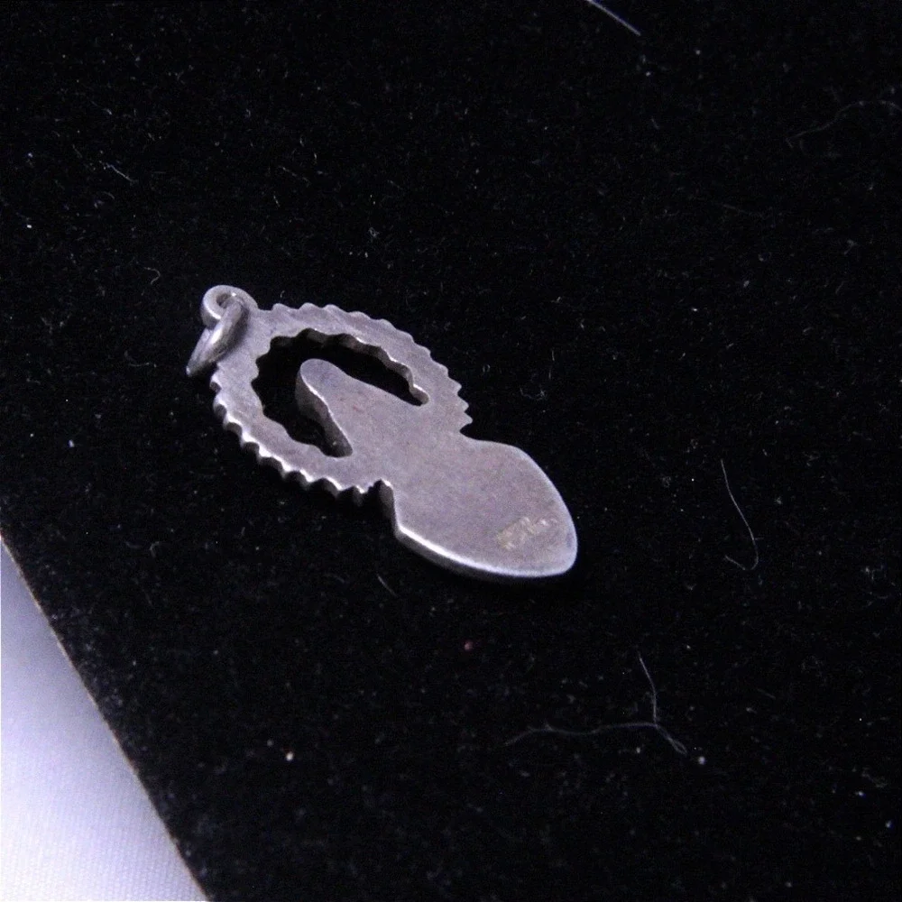 Creed Sterling Silver Virgin Mary Medal Pendant 12 Stars Halo Religious Vintage‎